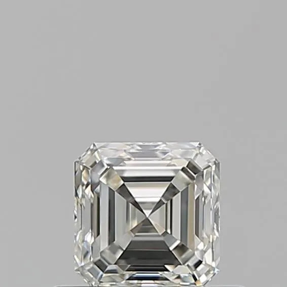 0.50ct Asscher Natural Diamond (Colour J, Clarity VS1, GIA Certified)