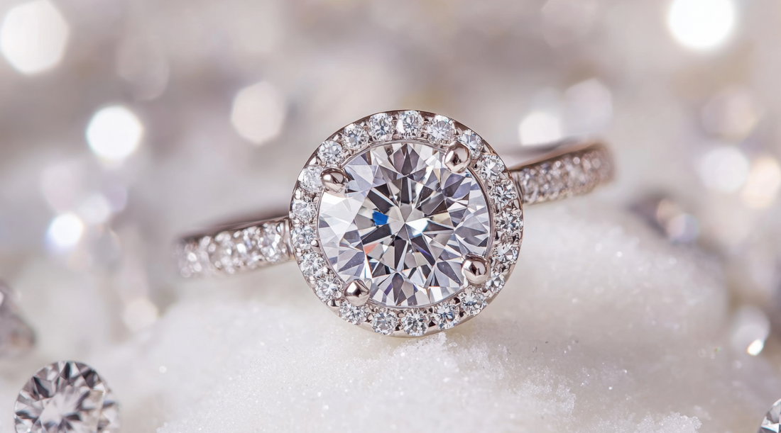 Diamond Halo ring