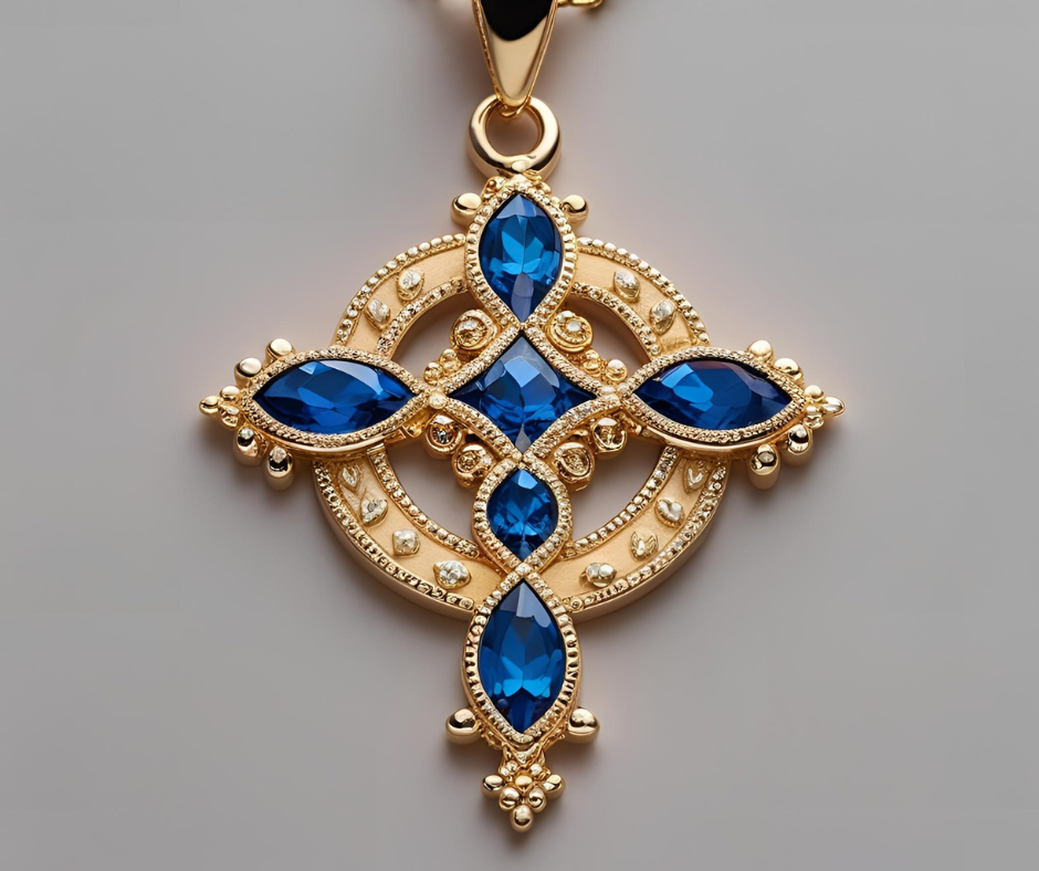 Heritage Christian cross necklace