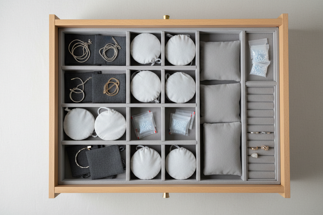 How do I store my jewellery to prevent tarnishing?