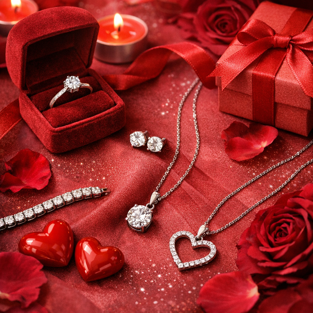 Diamond jewellery gift ideas for Valentine’s Day in the UK