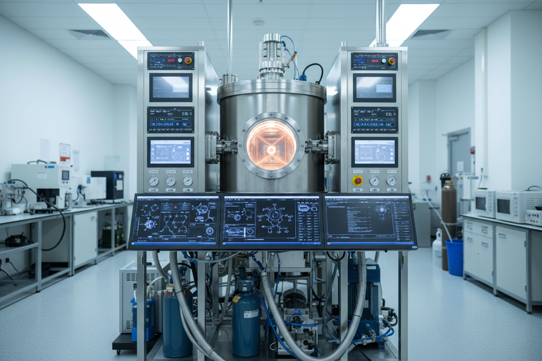 CVD machines growing diamond
