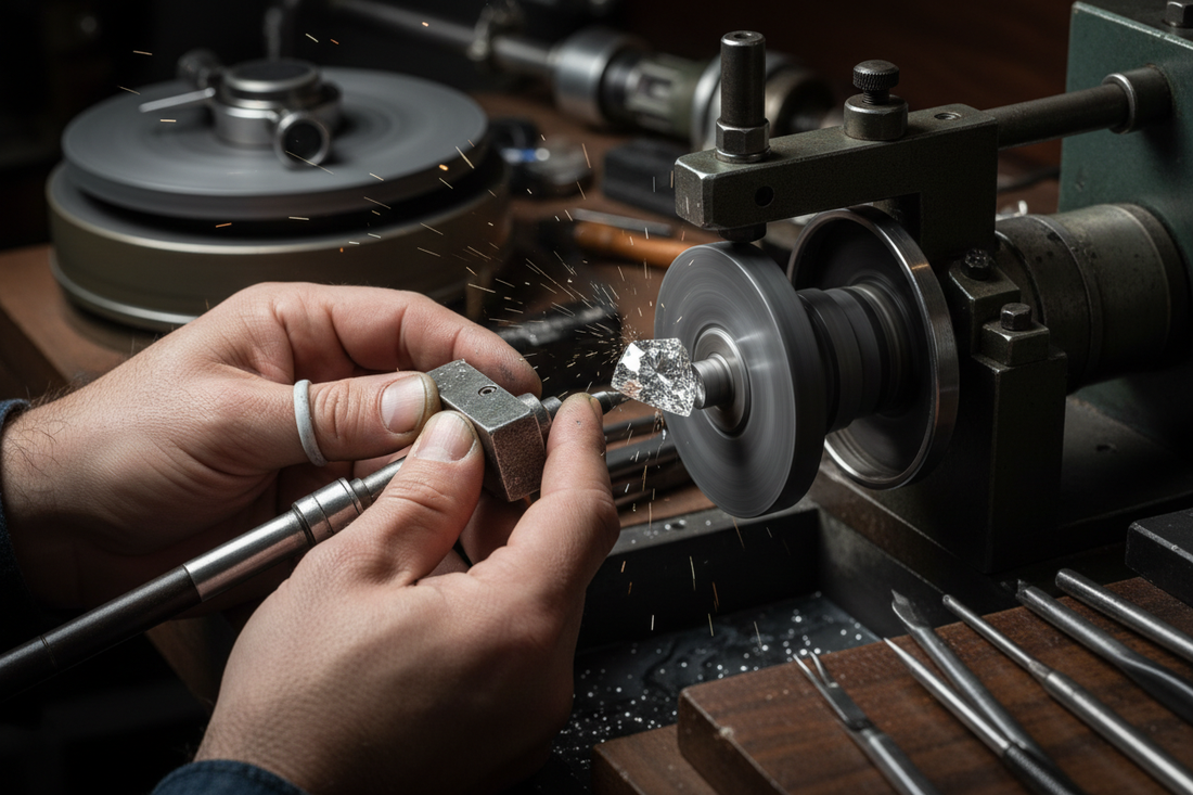 picture of diamond cutting