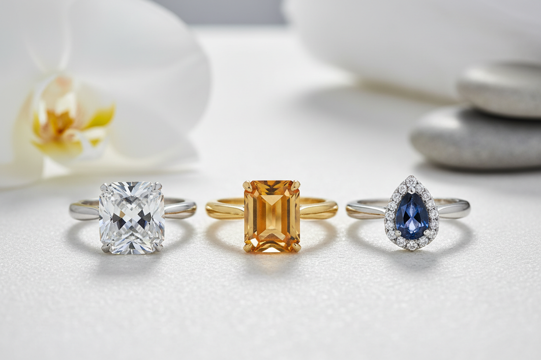 Platinum vs Gold vs White Gold jewellery