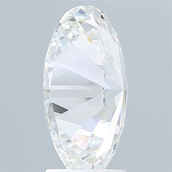 3.41ct Oval Lab Grown Diamond (Colour E, Clarity VVS2, IGI Certified)