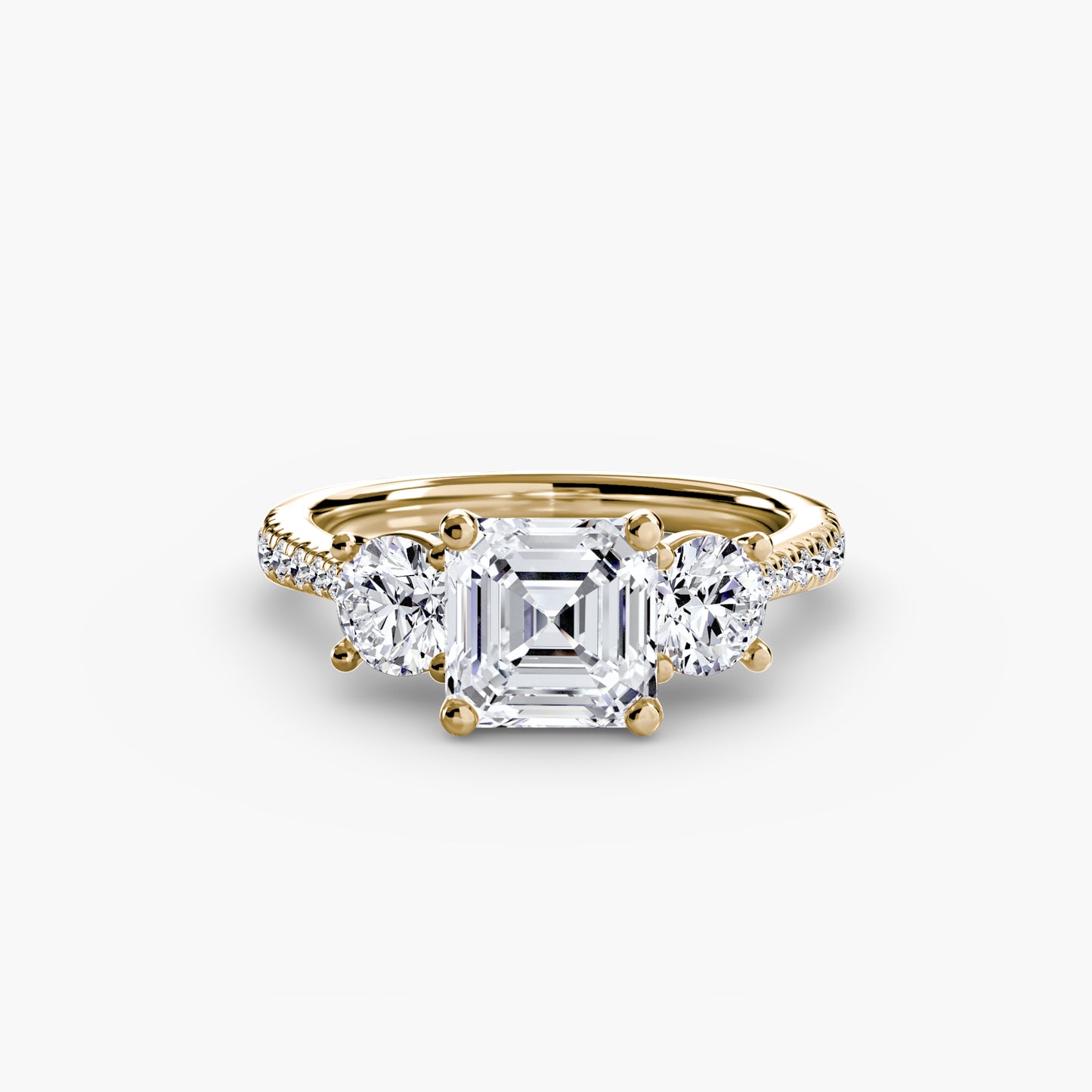 Eternelle Pavé 18K Yellow Gold Ring
