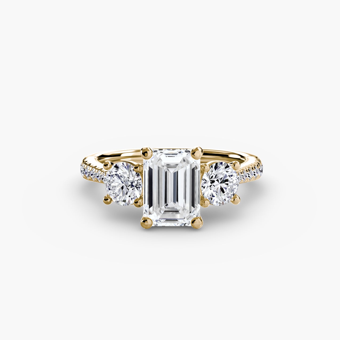 Eternelle Pavé 18K Yellow Gold Ring