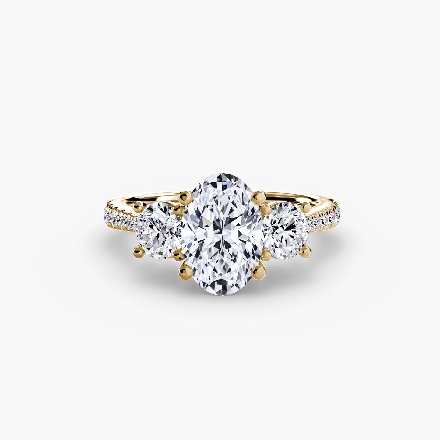 Eternelle Pavé 18K Yellow Gold Ring