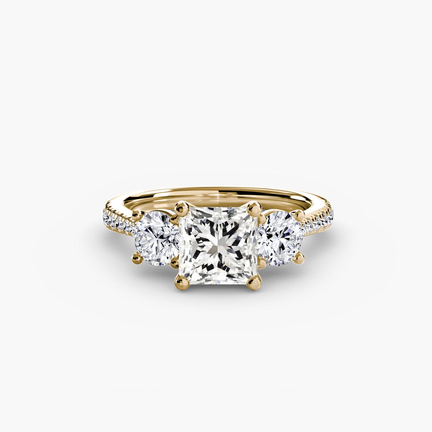 Eternelle Pavé 18K Yellow Gold Ring