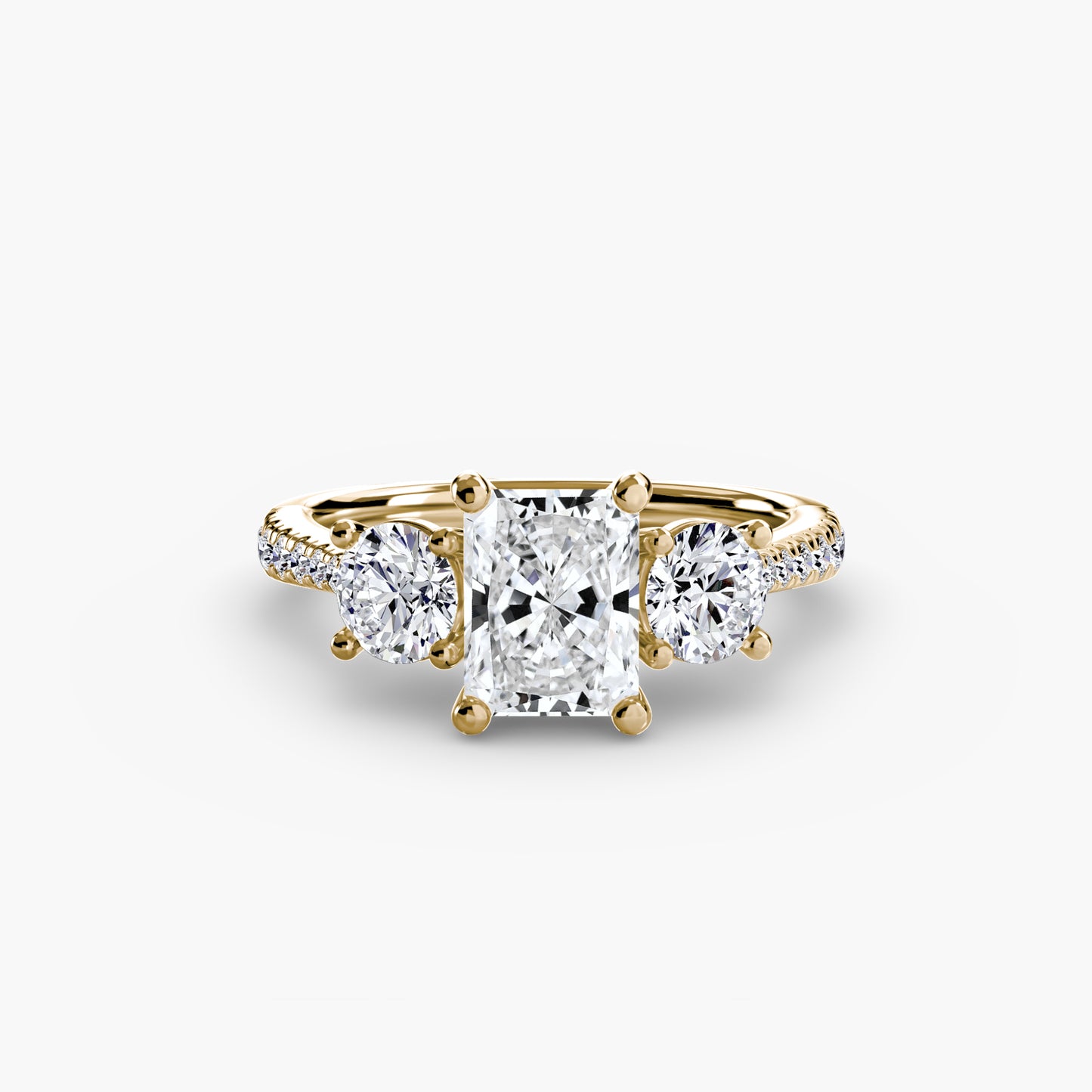 Eternelle Pavé 18K Yellow Gold Ring