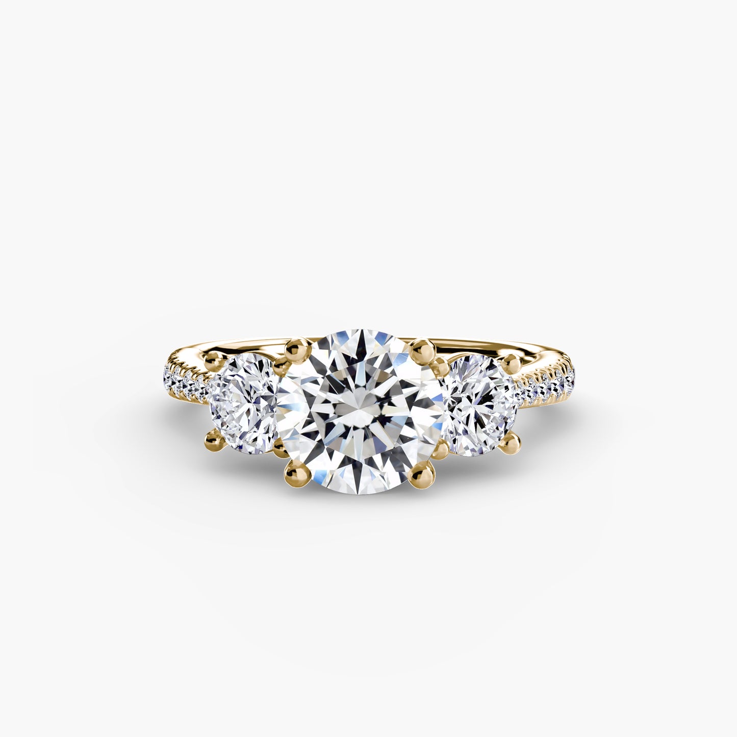 Eternelle Pavé 18K Yellow Gold Ring