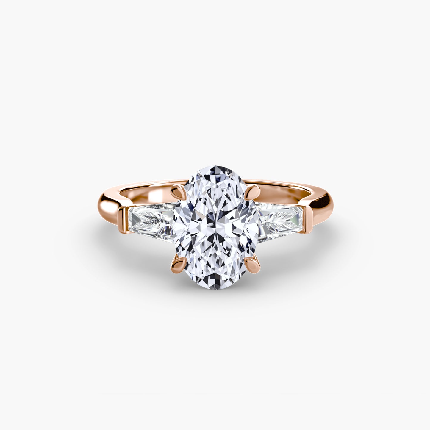 Trinity Grace III 18K Rose Gold Ring