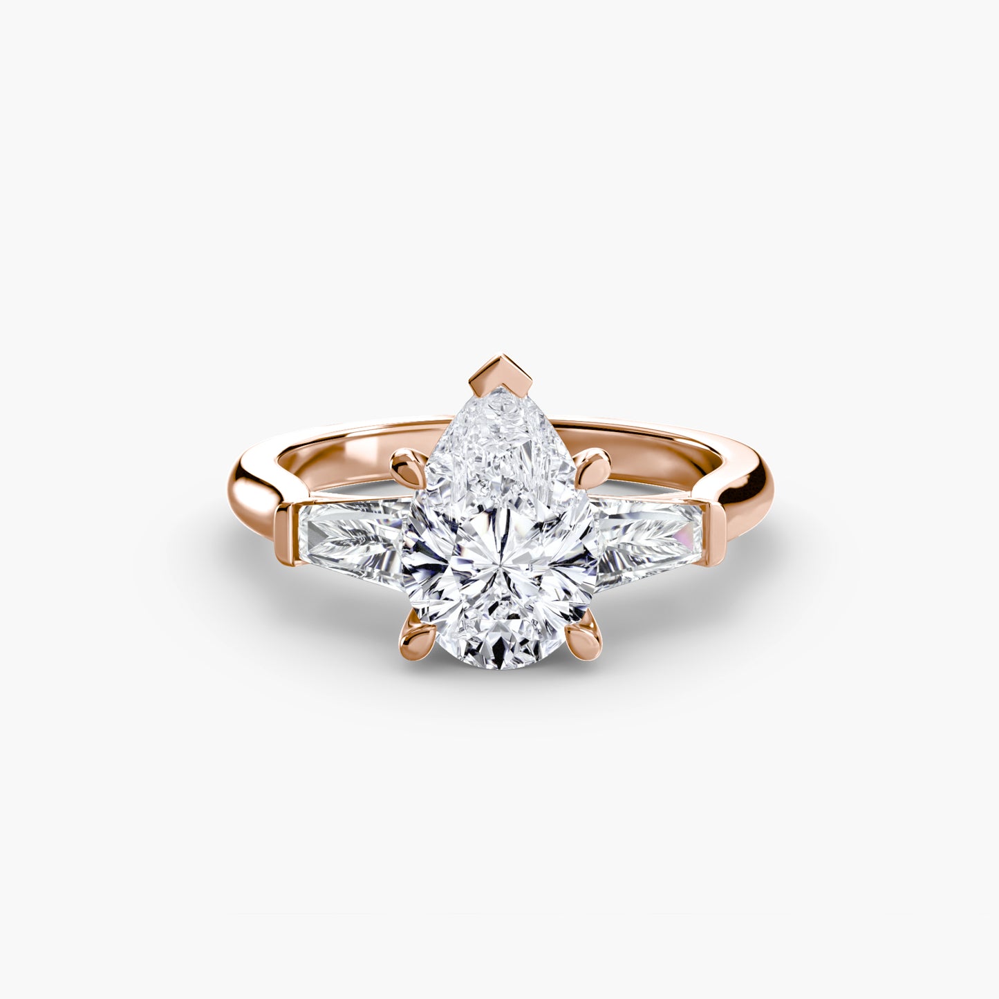 Trinity Grace III 18K Rose Gold Ring