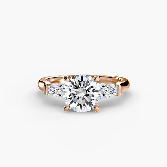 Trinity Grace III 18K Rose Gold Ring