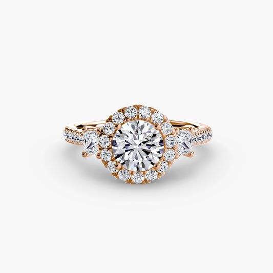 Halo of Forever II 18K Rose Gold