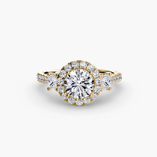 Halo of Forever II 18K Yellow Gold