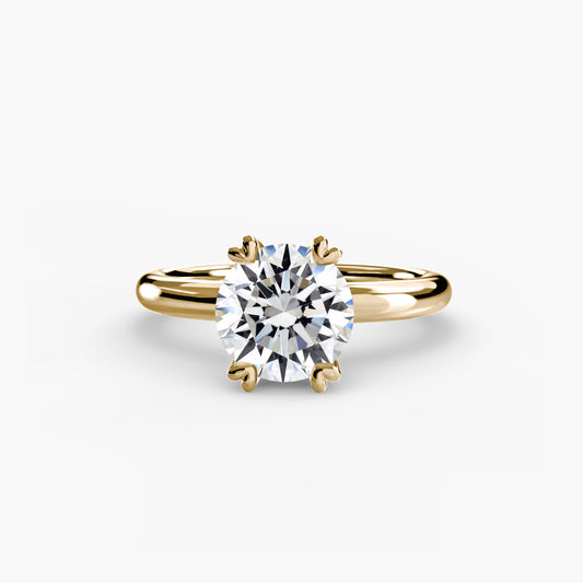 L'Étoile Solitaire 18K Yellow Gold Ring
